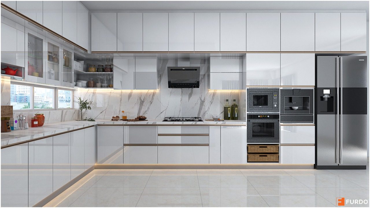 Modular Kitchen Interior Design Ideas - Furdo Smart Living Spaces