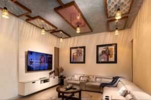 Read more about the article False Ceilings 101: Materials, Lights, Designs, and More.